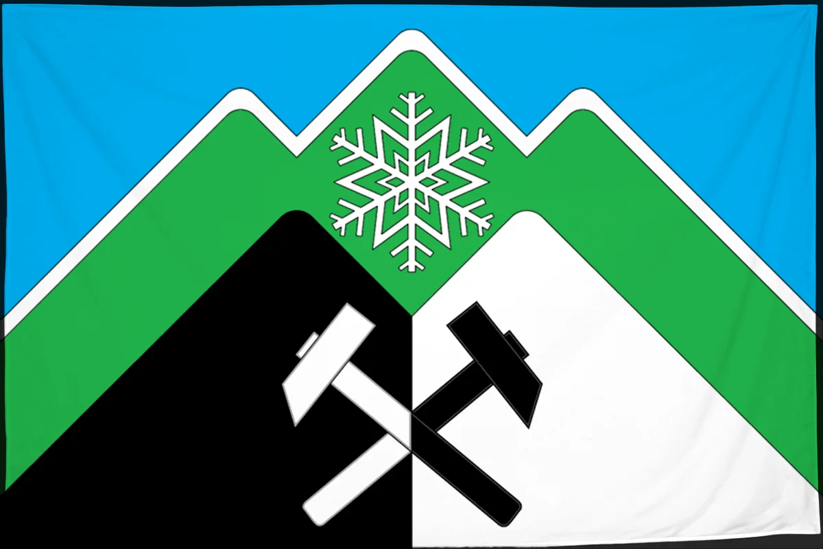 Флаг: Таштагольский район